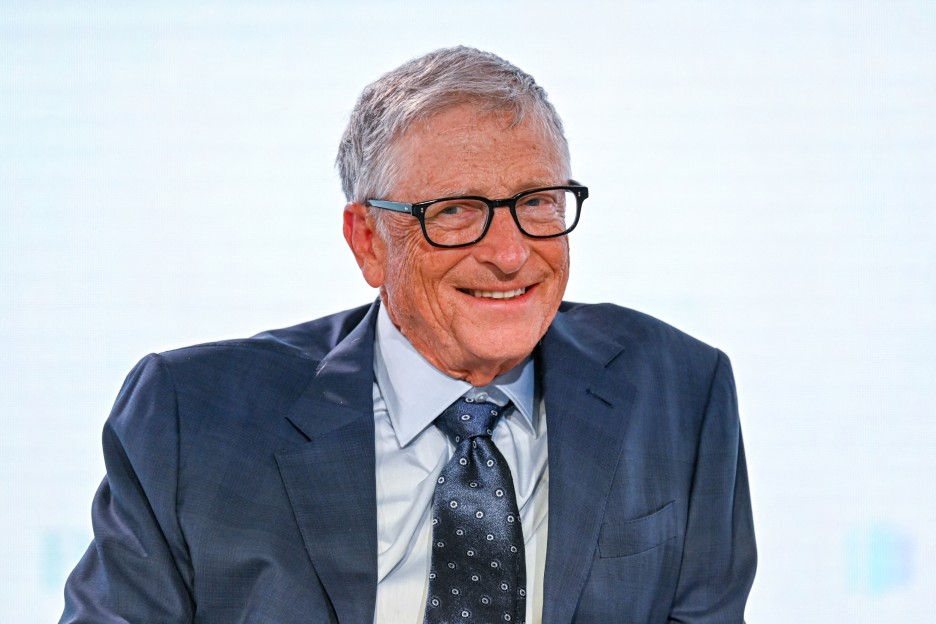 Gates Foundation Bill Gates attends a session during the Philanthropy